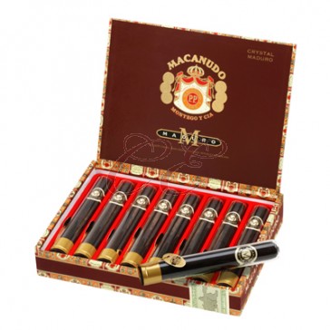 Macanudo Maduro Crystal Tubo Box 8