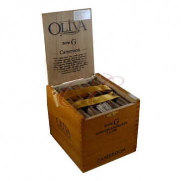 Oliva Series G Cameroon Double Robusto Box 25