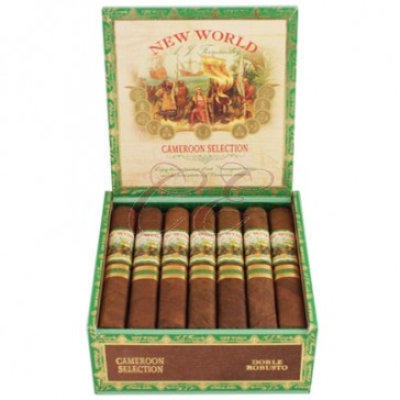 AJ Fernandez New World Cameroon Double Robusto Box 20