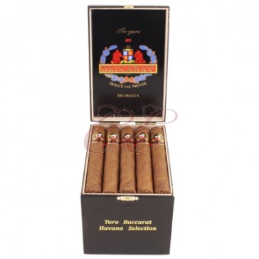 Baccarat Nicaragua Toro Box 25