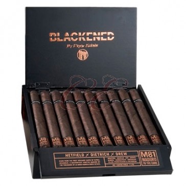 Blackened M81 by Drew Estate Corona Box 20