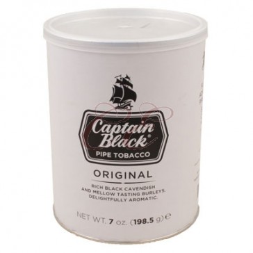 Captain Black Original Pipe Tobacco 7oz Tin