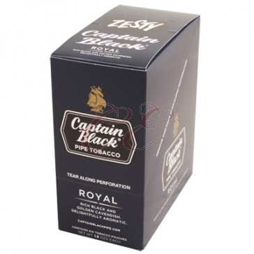 Captain Black Royal Pipe Tobacco 6/1.5 Ounce Box