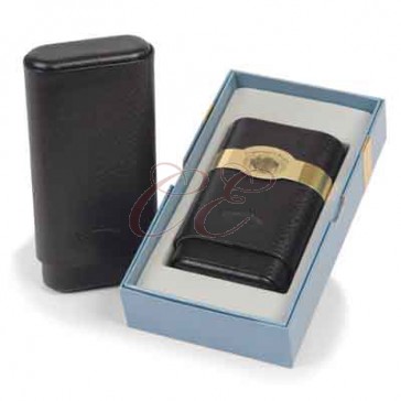 Craftsmans Bench Black Churchill 60 Ring Guage Cigar Case