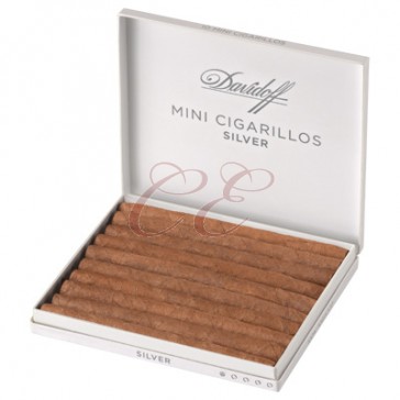 Davidoff Mini Cigarillo Silver Box 100 (5/20 Pack)