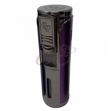 Rocky Patel Envoy Series Purple and Gunmetal Lighter