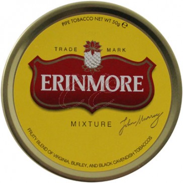 Erinmore Mixture Pipe Tobacco 100g Tin