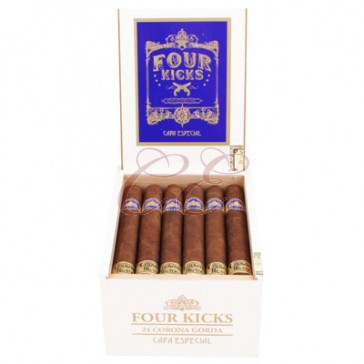 Four Kicks Capa Especial Corona Gorda Box 24