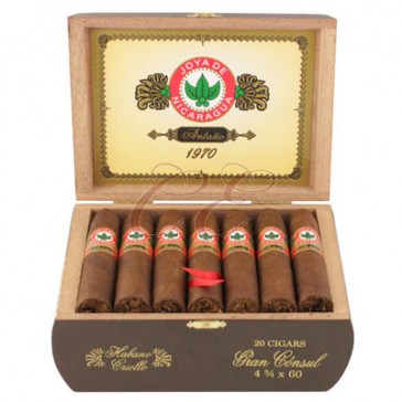 Joya De Nicaragua Antano 1970 Gran Consul Box 20