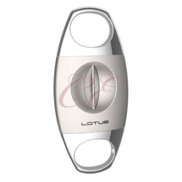 Lotus Jaws Cigar Cutter V-Cut Chrome