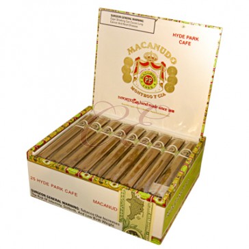 Macanudo Cafe Hyde Park Box 25