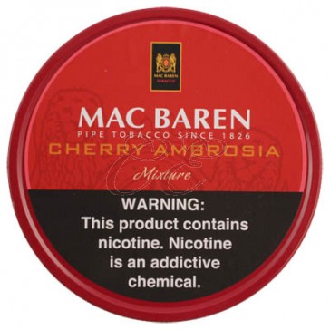 Mac Baren Cherry Ambrosia 100 Gram Tobacco Tin