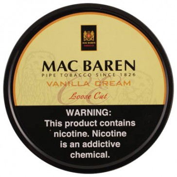 Mac Baren Vanilla Cream 100 Gram Tobacco Tin