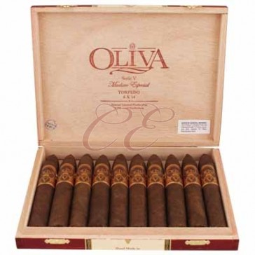 Oliva Series V Maduro Torpedo Box 10