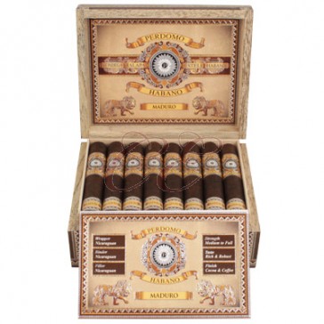 Perdomo Habano Bourbon Barrel-Aged Maduro Robusto Box 24