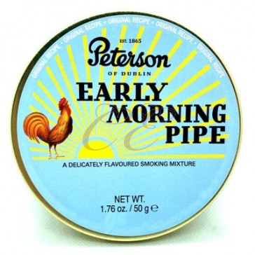 Peterson Pipe Tobacco Early Morning 50 Gram Tin