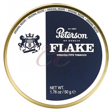 Peterson Pipe Tobacco Flake 50 gram tin