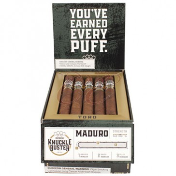 Punch Knucklebuster Maduro Toro Box 25