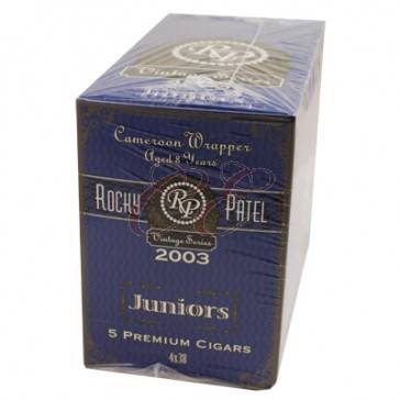 Rocky Patel 2003 Vintage Juniors 10/5Pack Box