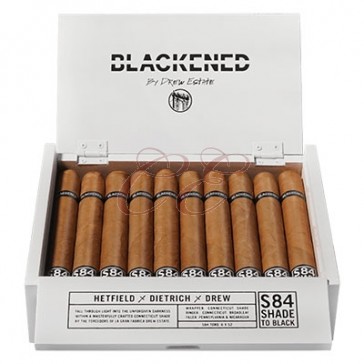 Blackened S84 Shade to Black by Drew Estate Corona Doble Box 20