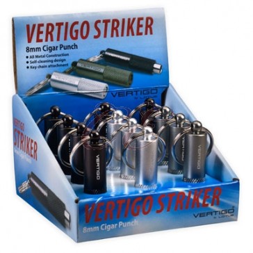 Vertigo Striker Cigar Punch Box 12