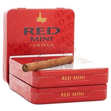 Villiger Mini Red (Vanilla) Non-Filter 5/20 Pack Box