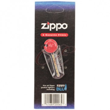 Zippo Flints 6 Pack Box 24