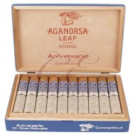 Aganorsa Leaf Anniversario Connecticut Robusto Box 10
