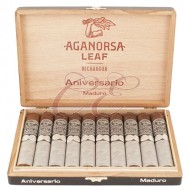 Aganorsa Leaf Anniversario Maduro Robusto Box 10
